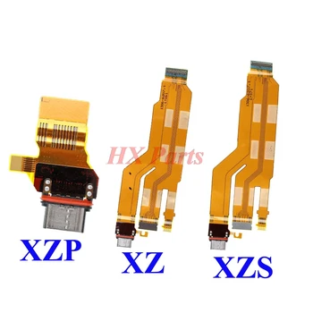 USB-Opladning Port Flex Kabel Til Sony Xperia XZ, XZS, XZ Premium-USB-opladerstik Dock-Stik Udskiftning af Dele