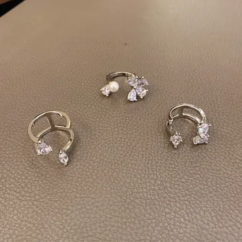 LouLeur Romantisk 925 Sterling Sølv Ring Mode Pearl Butterfly Ringe Åbnet For Kvinder Fine Smykker Sølv 925 Ringe Gaver
