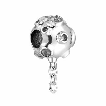 Høj kvalitet 925 Sterling Sølv Raket Form Perle Charms Passer Oprindelige europeu Charme Armbånd Smykker at gøre 2019