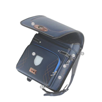 2020 new School-rygsæk til børn Japan book taske vandtæt PU Ortopædisk Rygsæk Børn Primære 1-3 Vintage spænde Skoletaske