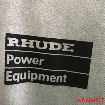 Version Rhude el-Udstyr T-shirt Mænd Kvinder Tie Dye Rhude T-shirts Vintage