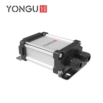 YONGU M06 Vandtæt IP68 Kapsling Sort Sølv Farve Anti-korrosion af Aluminium Profil