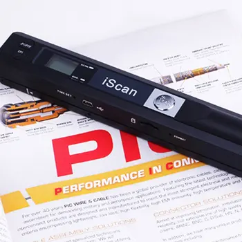 Lille Håndholdt Scanner Scanner Bærbar Scanner Pen Scanner Mini Kompakt Håndholdt High Definition-Scanner-Scanning af USB-Pen LESHP