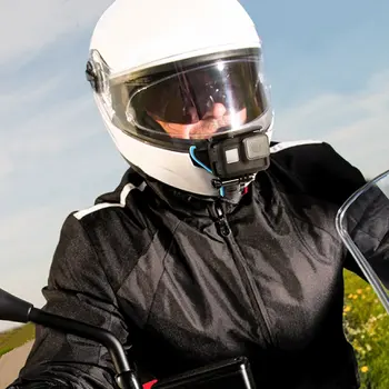 Motorcykel Hjelm Hage Mount Adapter Helmet Front Fast Mount Beslag Til GoPro Hero 7 5 Action Kamera Tilbehør