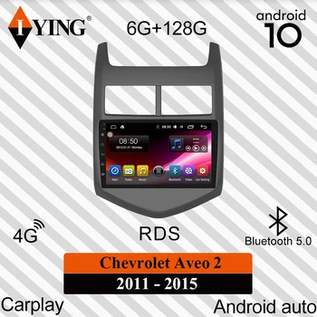 IYING For Chevrolet Aveo 2 2011 - Bil Radio Mms Video-Afspiller, GPS Navigation DSP Carplay Android-10 Ingen 2din 2 din-dvd