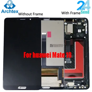 For Huawei Mate 10 LCD Display+Touch Screen Digitizer Assembly Udskiftning+ Ramme For 5.9 tommer Huawei Mate10 ALP L09 L29