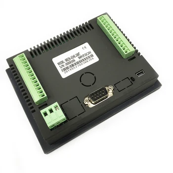 HMI, PLC Alt-i-en Integreret Controller 4,3 Tommer Touch-Panel DC24V-Transistor Output Digital I/O 12DI 12DO RS232 FX2N