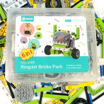 Mikro:bit Ring:bit Mursten Pack STAMCELLER Pædagogisk Legetøj Robot Bil