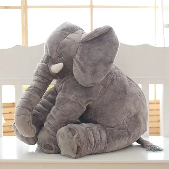 Drop Shipping Vip Link Plys Elefant Legetøj Fyldt Pude for Kids Baby Dyr Plys Legetøj