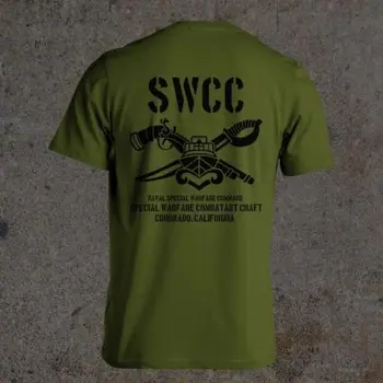 Swcc Amerikanske Hær Naval Special Warfare Kombattant-Håndværk Besætningsmedlemmer Californien T-Shirt 2019 Nye Casual t-shirt Mænd Kreative Mands Kort