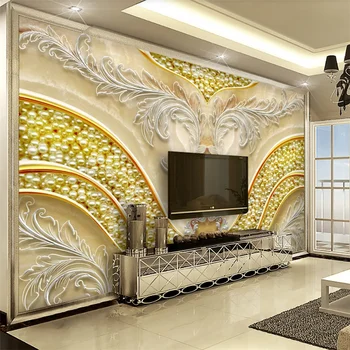 Beibehang Brugerdefineret baggrund 3d vægmaleri Europæiske domstol luksus perle marmor væggen stue, soveværelse gamle værelse 3d tapet фотообои