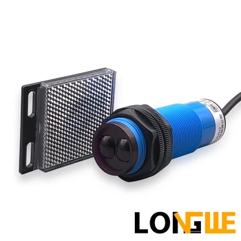 M30 4m Retro-reflekterende Afsløre Optisk Foto-elektrisk Sensor Switch LONGWE
