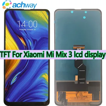 TFT for Xiaomi Mi Mix 3 Skærm Touch screen Digitizer Mi Mix 3 LCD-Skærm Forsamling for Xiaomi Mi MIX 3 LCD-Sort Udskiftning