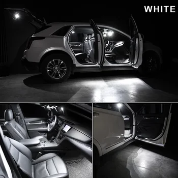 10 Hvide Bil Pærer LED Interiør Kort Dome Lys Kit Passer Til-2017 2018 2019 Nissan Versa Kuffert Fragt Nummerplade Lygte