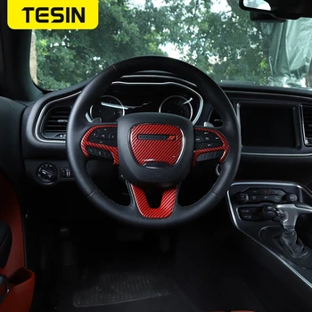 TESIN ABS Rattet Dekoration Dække Indvendigt Tilbehør til Dodge Challenger+ for Dodge Charger+