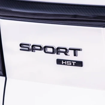 Breve Emblem for Range Rover SPORT HSE-Bil Styling Genmontering Badge Kuffert Logo ABS Sticker Sort Rød Oprindelige Skrifttype