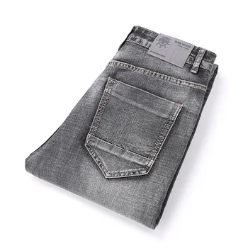 AIRGRACIAS mænd Mænd Jeans Classic Retro Strække Jean For Mandlige Business Casual Denim Bukser, Lange Bukser STØRRELSE 28-38 2019 Ny
