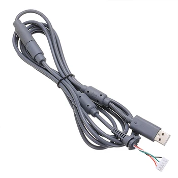 Til Xbox 360 Wired Controller 2,5 Meter 5 Pin Ledning Kabel Udskiftning USB-Breakaway Kabler, Adapter Mayitr