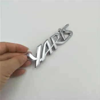 For Toyota Yaris Bil Bagfra Kuffert Badge-Logo Logo Breve Mærkat Auto Decals