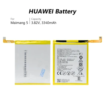 3340mAh Lithium HB386483ECW+ Telefon Batteri Til Huawei G9 Plus Nova Plus Maimang 5 Ære 6X Li-polymer Genopladeligt telefonens batteri