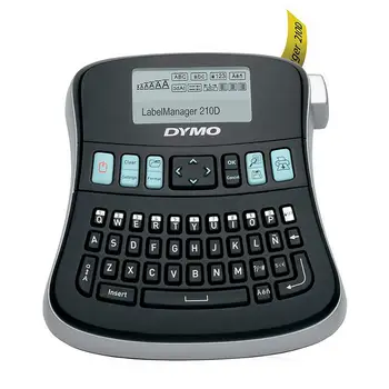 Dymo LabelManager LM 210D Label Printere til Dymo D1 6/9/12mm Etiket, Bånd Håndholdte Label Maker LM 210D Dymo Label Printer