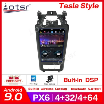 Android9.0 4+64G PX6 For Mahindra XUV500 W8/W10/W11 2011 + Bil DVD-Afspiller GPS Navigation Styreenhed Mms-Optageren styreenhed