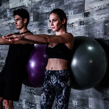 55-75cm Fortykkelse Yoga Pilates Bolde For Kvinder Bola Pilates Fitness Balance Fitball Motion Træning Stabilitet Swiss Bold