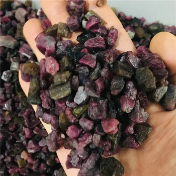 100g naturlig krystal Farve tourmali sten og mineraler reiki healing krystal rå ædelsten prøven til fremstilling af smykker