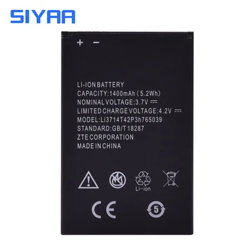 Original SIYAA Batteri LI3714T42P3H765039 For ZTE Blade A3 T220 AF3 T221 A5 AF5 Høj Udskiftning af Batteriet Reelle Kapacitet 1400mAh