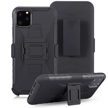 Kraftige Bælte Klip Armor Case Til iPhone 11 12 pro 5s 6s 6 7 8 Plus X Xr Xs antal SE2020 Stødsikkert Dække Hylster