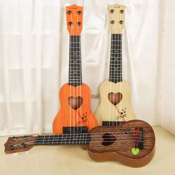 Musical Instrument Mini Ukulele Børn Guitar Legetøj Kreative Skole, Spille Spil Farve Løb