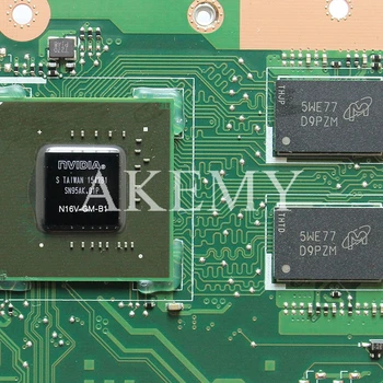 Nye!! For Asus X555LD X555LB X555LJ X555LI X555LF K555L F555L Laptop bundkort Bundkort I5-5200 4GB RAM REV 2.0 1.1 3.3 2GB