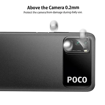 5 Pc ' er, Kamera Linse Skærm Protektor Til Xiaomi Poco M3 X3 NFC Ultra Klart Anti-Ridse Carema Linse Protector Film Dække