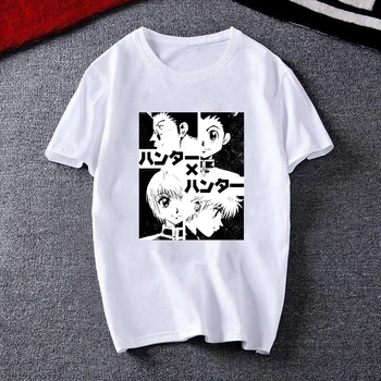 Sommer toppe for kvinder T-shirt Kawaii Unisex Animationsfilm Hunter X Hunter T-Shirt med Tegneserie grafik t-shirts Crew Neck Tee Harajuku toppe