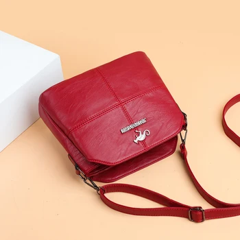 Luksus PU Læder Skulder Bag Crossbody Tasker til Kvinder 2020 Ny Luksus Mærke Håndtasker i Høj Kvalitet Designer Taske Women ' s Nye Taske