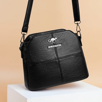 Luksus PU Læder Skulder Bag Crossbody Tasker til Kvinder 2020 Ny Luksus Mærke Håndtasker i Høj Kvalitet Designer Taske Women ' s Nye Taske