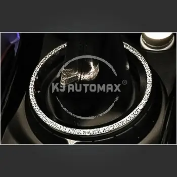 KJAUTOMAX For Mini Cooper R56 Zink Legering Ring Crystal Gear Dekoration