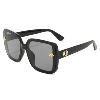 2020 Nye Mode Lady Retro Square Solbriller Kvinder Brand Design Lille Bi Briller Gradient solbriller til Kvinder Rejser Oculos