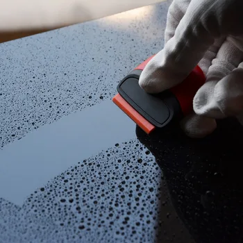 FOSHIO Vinyl Glas Ovn, Keramiske Renere Skraber Skraber Carbon Fiber Film Mærkat Decals Fjern Auto Window Tint Indpakning Skraberen