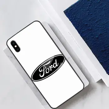 Yinuoda Luksus Bil Ford Phone Case For Iphone 11 12 Pro Max antal XR 8 PLUS Dække Sagen Glas Til Iphone-11 Tilfælde