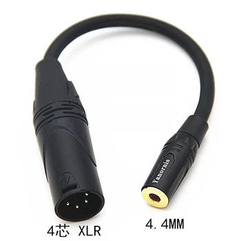 HIFI Kvindelige 4.4 MM Afbalanceret Hovedtelefon Adapter Audio Kabel-4.4 mm til 3,5 mm 4.4 mm til 2,5 mm 4.4 mm 6,35 mm 4.4 mm til XLR 4 Pin Vinkel
