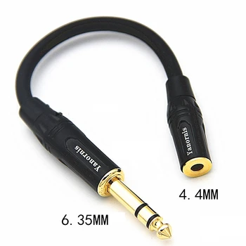 HIFI Kvindelige 4.4 MM Afbalanceret Hovedtelefon Adapter Audio Kabel-4.4 mm til 3,5 mm 4.4 mm til 2,5 mm 4.4 mm 6,35 mm 4.4 mm til XLR 4 Pin Vinkel