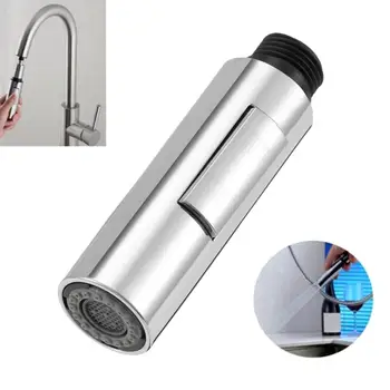Køkken Trække sig Ud Faucet Sprayer Plating Dyse vandbesparende Badeværelse håndvask Håndvask Bruser Spray Hoved vandhane Armatur 30 x85 x21mm