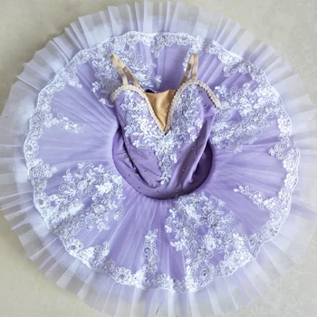 Lilla Professionel Ballet Tutu Ballerina Dress Kvinder, Barn, Børn, Adult Contemporary Ballet Kostumer Til Piger Buksetrold