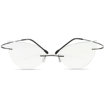 Overgangen Solbriller Fotokromisk Læsning Briller Kvinder Langsynethed Presbyopi med dioptrier Udendørs Cat ' s eye Briller