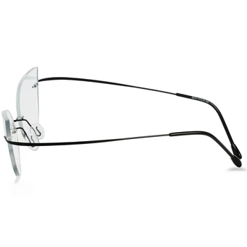 Overgangen Solbriller Fotokromisk Læsning Briller Kvinder Langsynethed Presbyopi med dioptrier Udendørs Cat ' s eye Briller