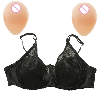 Særlig Lomme Bra for Silikone Breastforms Crossdress Bra Falske Bryst Former Protese Boobs Kvinder med Kunstige Bryster Brystoperation