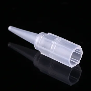Engros 500Pcs Engangs Tatovering Dyse Tip Caps 3 Typer Microblading Pen Nål Rør plasthætte, 1R, 3R 5R Tatovering Tilbehør