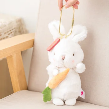 Cute Bunny Plys Legetøj Udstoppede Dyr Par Angora Kanin Bløde Dukke med Stjerne Gulerod Baby Formilde Toy Fødselsdag Gave til Børn