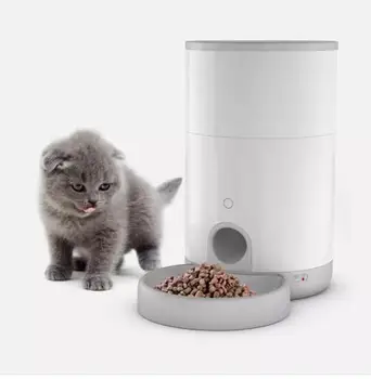 Petoneer Mini Pet Feeder-Feeds Regelmæssigt Mijia App Intelligent Styring Dobbelt Lås Friskhed Undgå Mad Jam